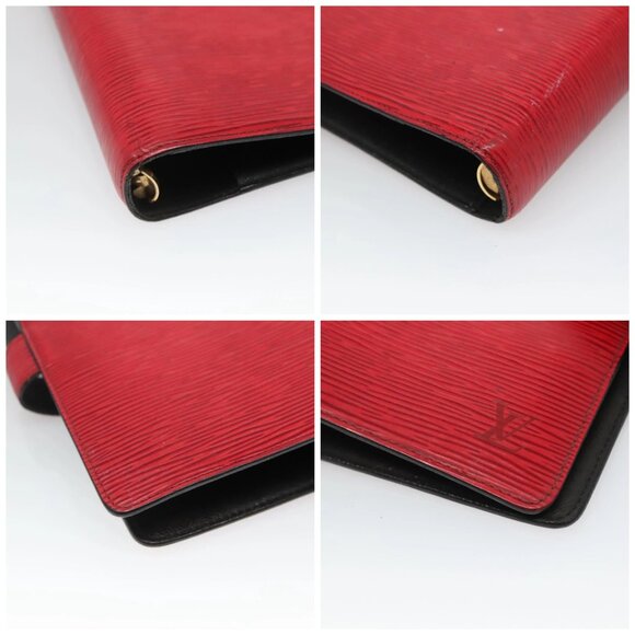 LOUIS VUITTON Epi Agenda MM Day Planner Cover Red - Picture 16 of 16